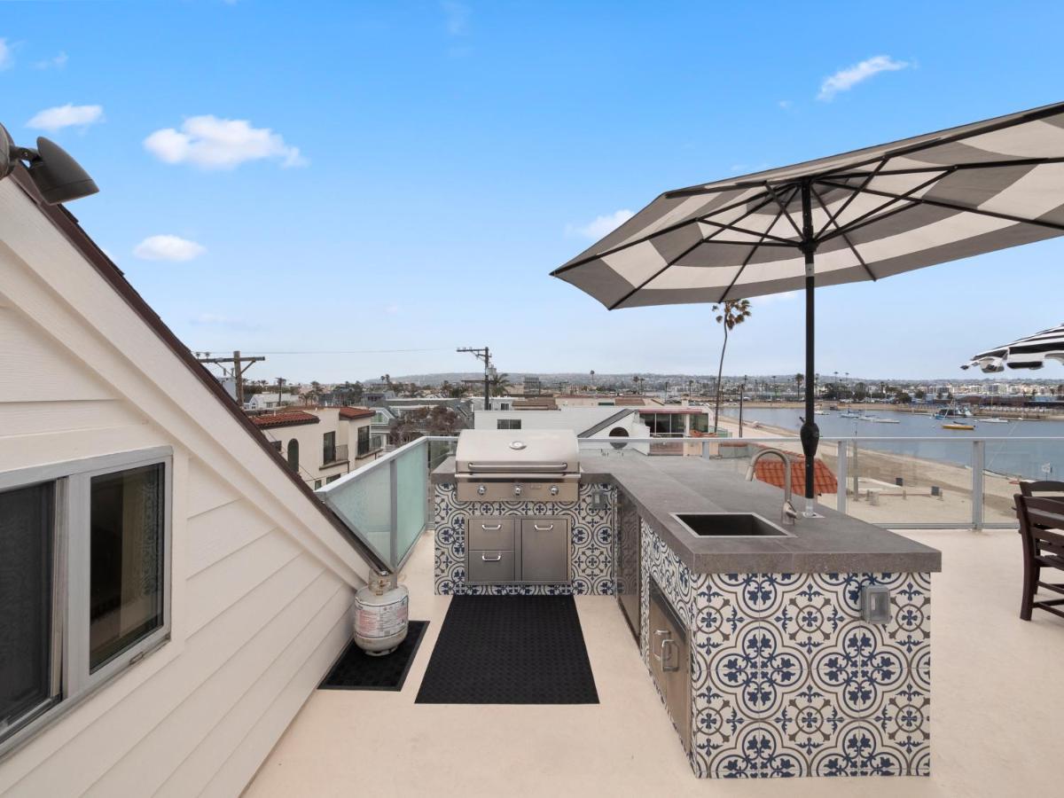 Stunning Bayfront Condo With Gorgeous Views, Garage, Massive Roof Deck & Ac - Dogs Welcome! San Diego Buitenkant foto